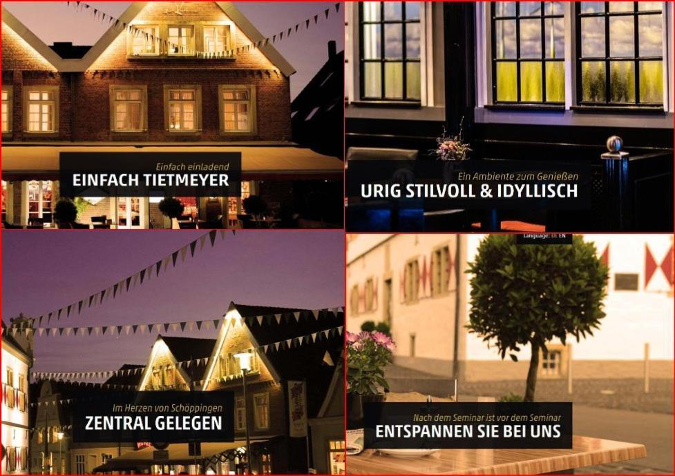 Akzent Hotel Tietmeyer & Cross Side Schöppingen المظهر الخارجي الصورة